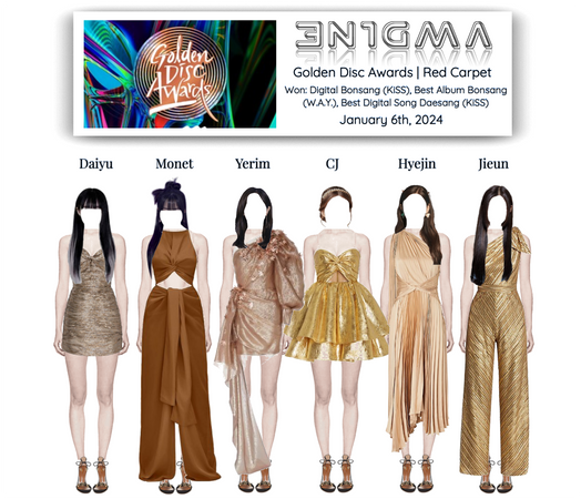 3N1GM4 (에니그마) Golden Disc Awards 20240106