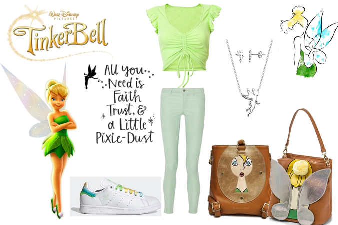 Peter Pan- Tinkerbell inspired outfit