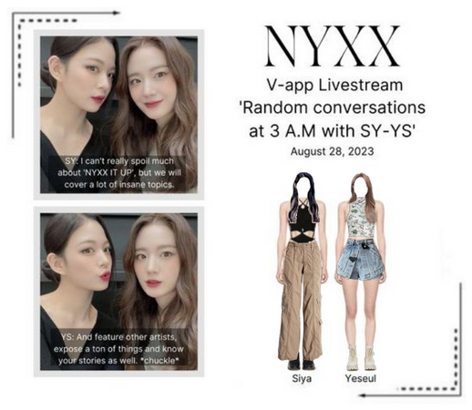 NYXX (닉스) V-App Livestream