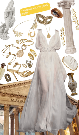 greek goddess inspired prom 🏺✨