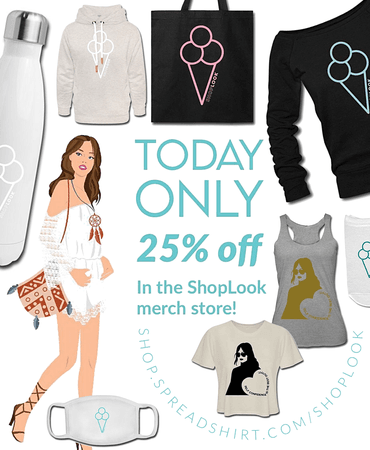 25% OFF on ShopLook Merch ♥️ TODAY ONLY!