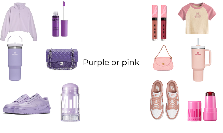pink or purple