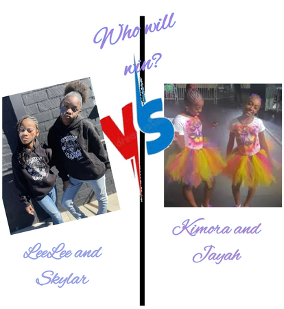 Kimora and Jayah vs LeeLee and Skylar