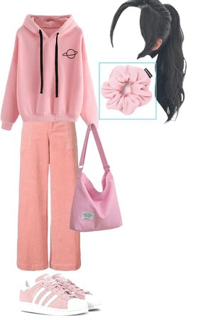 Pink Lovers girl outfit