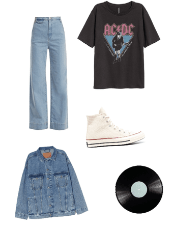 90s grunge indie outfit