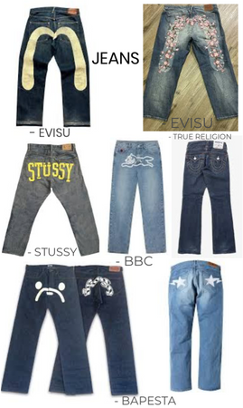 streetwear jeans