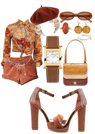 fashionable but classy hippy look