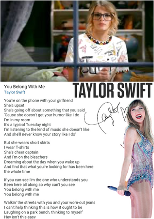 you belong with me Taylor swift