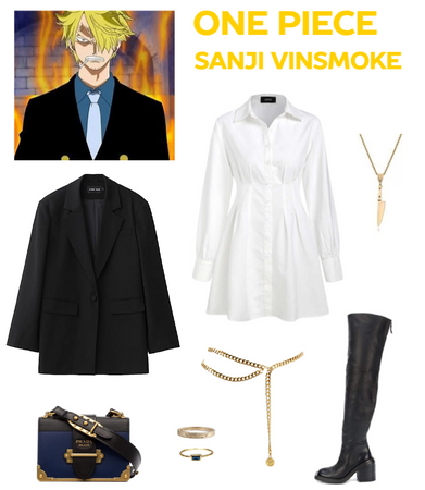 One Piece: Sanji Vinsmoke Anime Inspired Outfit