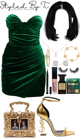 Emerald & Gold Nights 🥂💚