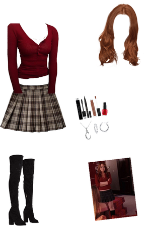 Cady Heron Costume Idea Outfit