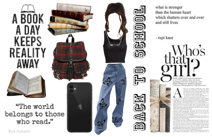 Bookworm's Back to school Outfit
