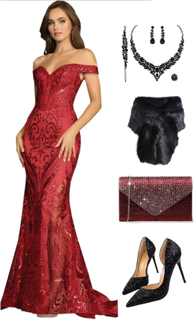 Red and Black Prom