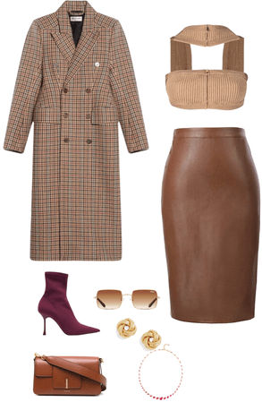 Elegant Brown outfit