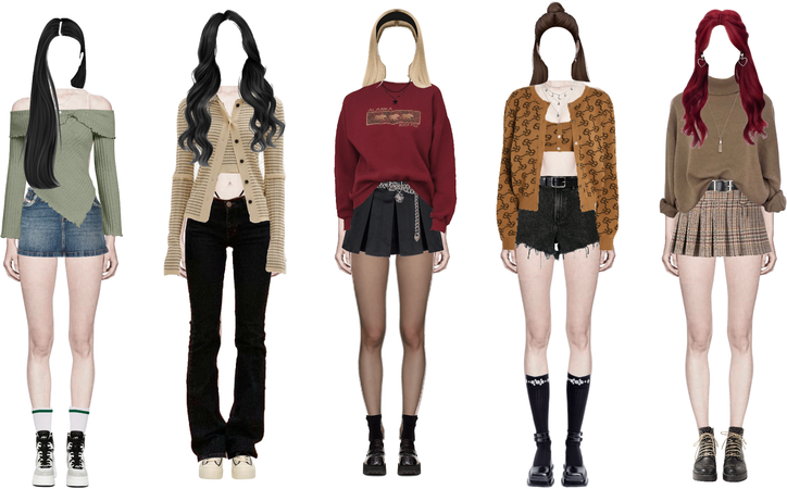 kpop reality show outfit
