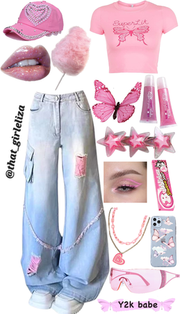 cute y2k outfit | pink outfit pt2