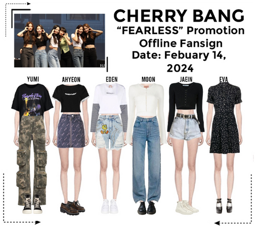 CHERRY BANG “FEARLESS” Promotion Offline Fansign