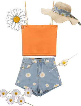 summer daisy look