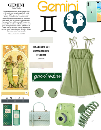 dress like a Gemini | from a Gemini’s perspective | green |