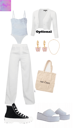 baby blue bodysuit suit outfit - coffee date