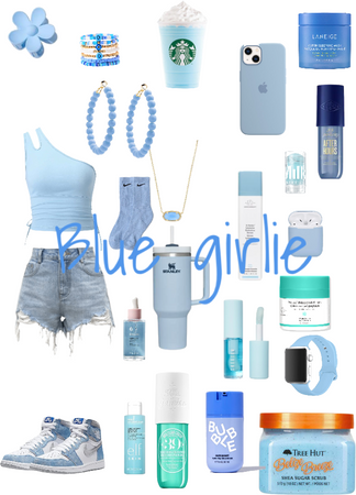 blue girlie