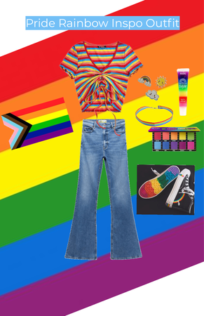 Pride Rainbow Inspo Outfits