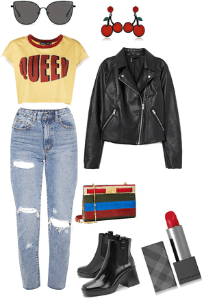 Rock concert outfit