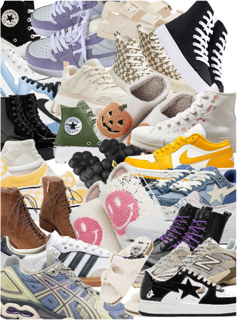 pile of shoes