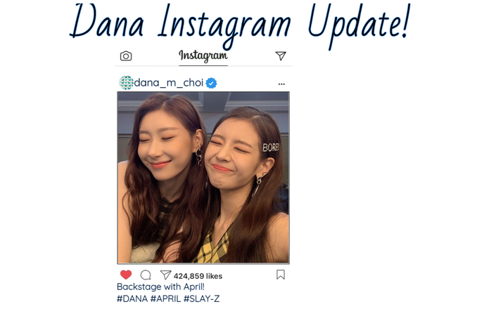 Dana seventh Instagram Update