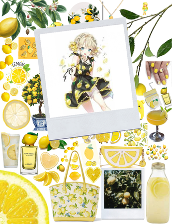 Lemon anime girl 🍋
