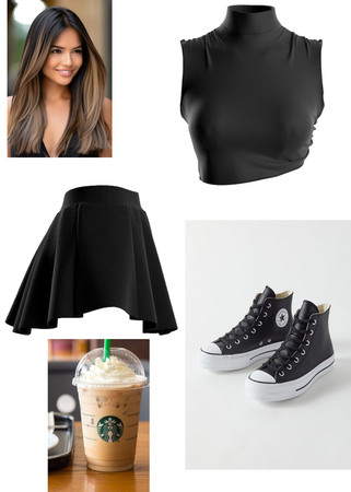 a walk to Starbucks outfit