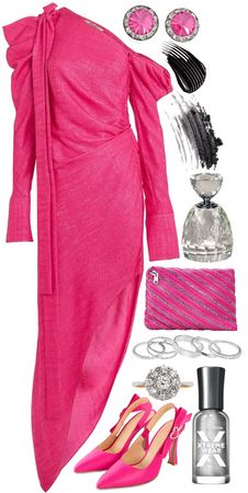 pink cocktail dress