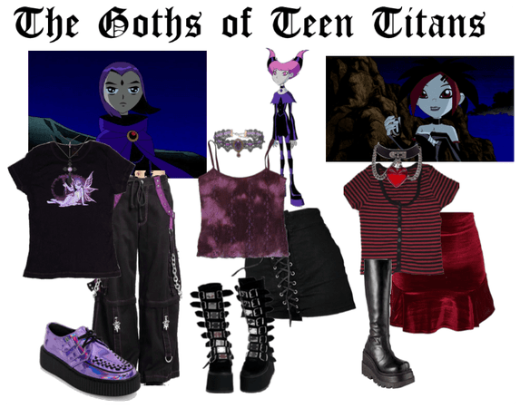 The Goths of Teen Titans