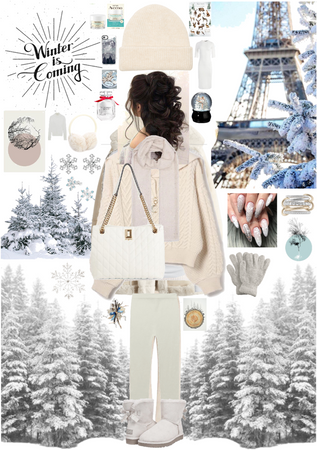 White Winter in Paris
