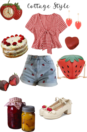 tenue de fraises 🍓 😂