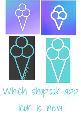 which shoplook app icons is new