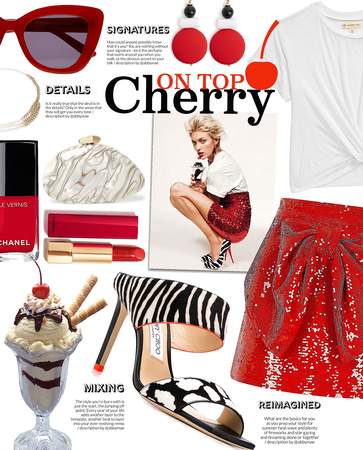 cherry on top | ice cream day