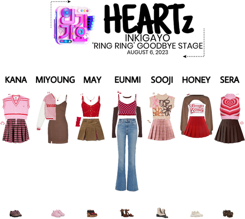 {HEARTz}‘Ring Ring’ Inkigayo Goodbye Stage