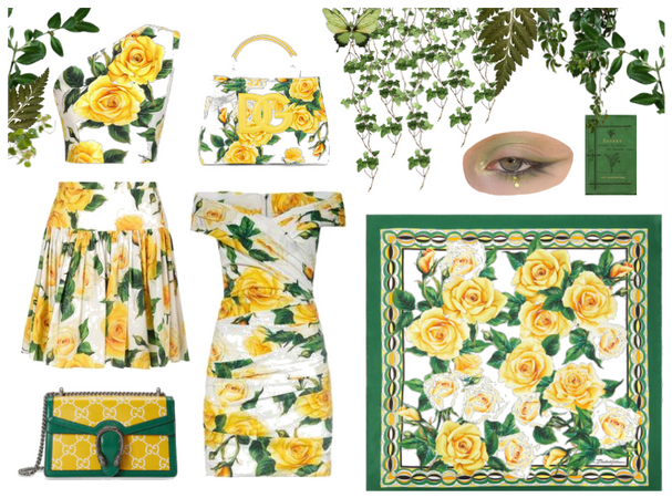 yellow floral