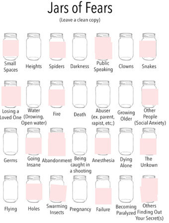 jars of fears😱