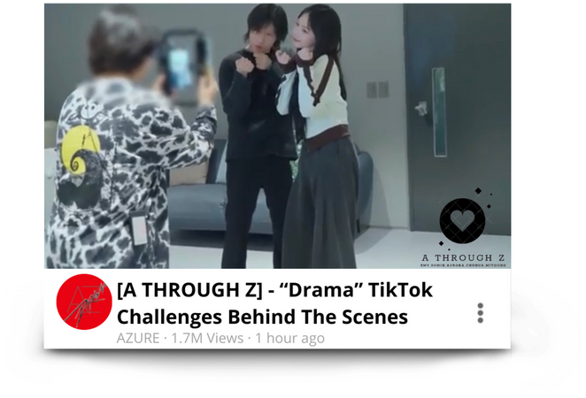 AZURE(하늘빛) "Drama" TikTok Challenges Behind