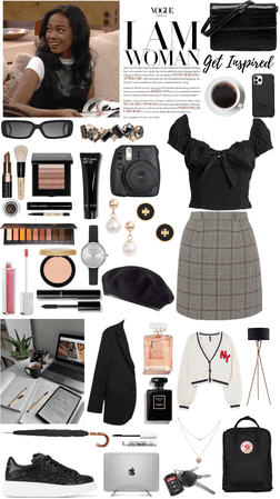 My Euphoria Season 1 Black Aesthetic Outfit 🐼