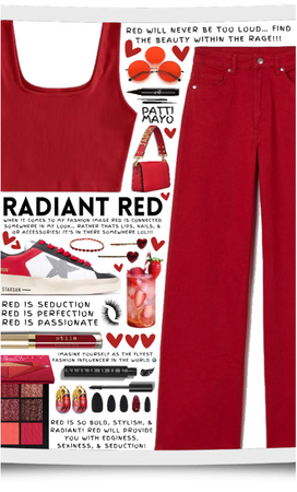 RADIANT RED ❤️❤️