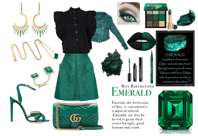 May Birthstone: EMERALD OUTFIT