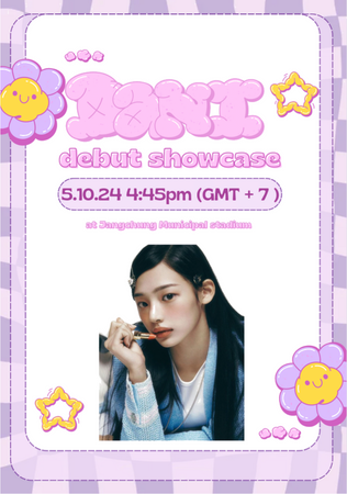 | Dani debut showcase poster! |