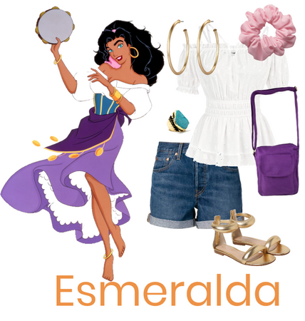 Disneybound Esmeralda