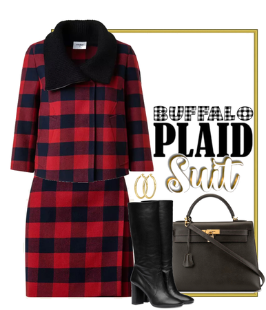 Buffalo Plaid Suit