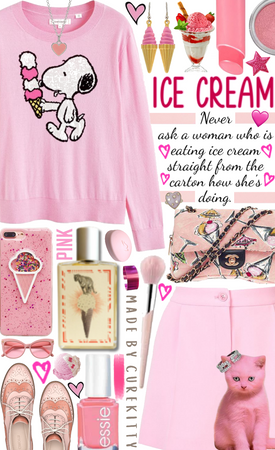 How Are You Doing: Pink Ice Cream!