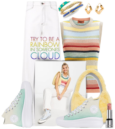 The rainbow in somebody's cloud