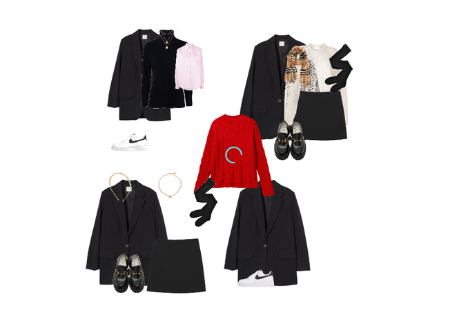 black blazer styling